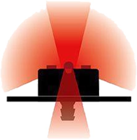E3 Taillight 2 Gepäckträgerversion 6V / schwarz