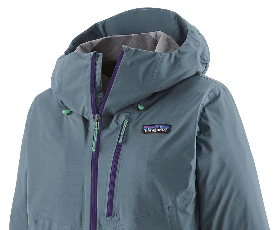 GRANITE CREST Damen-Regenjacke / light plume grey / S