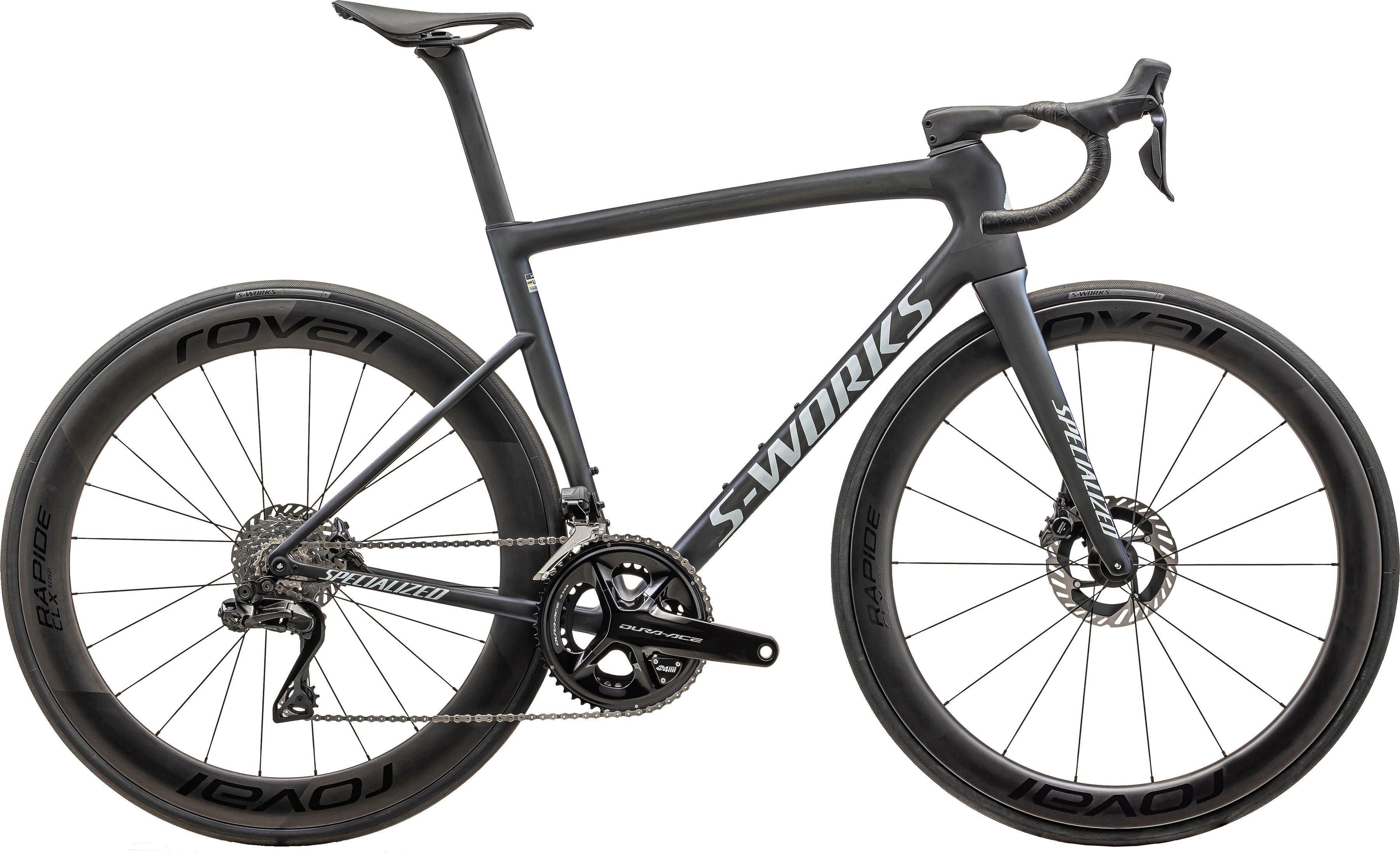 S-WORKS TARMAC SL8 Di2 Rennvelo / satin carbon viavi cynan blue viavi silver blue pe / 56 CM