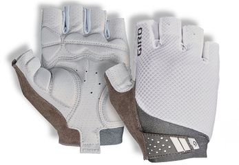 MONICA GEL II Damen-Kurzfingerhandschuhe / white / S