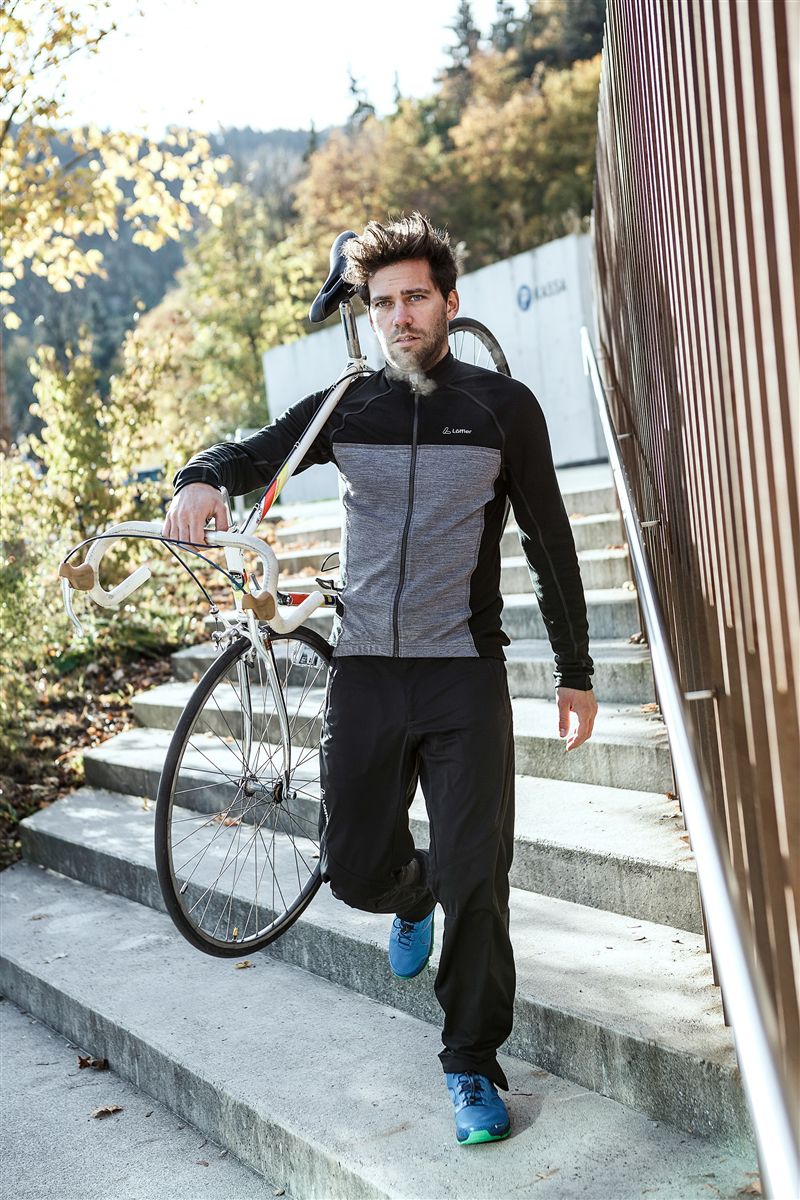 WS SSHELL LIGHT Herren-Softshellüberhose / schwarz / 56