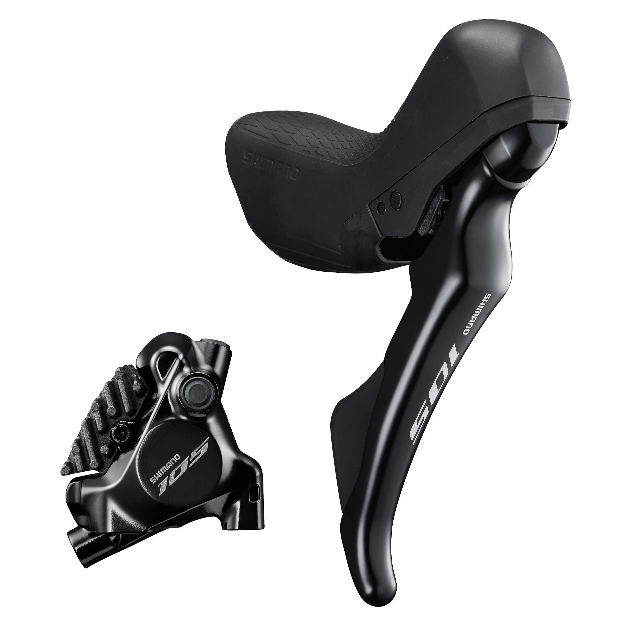 Scheibenbremsen-Set 105 BR-R7170 mit ST-R7020 / Schwarz / 11, 170 cm