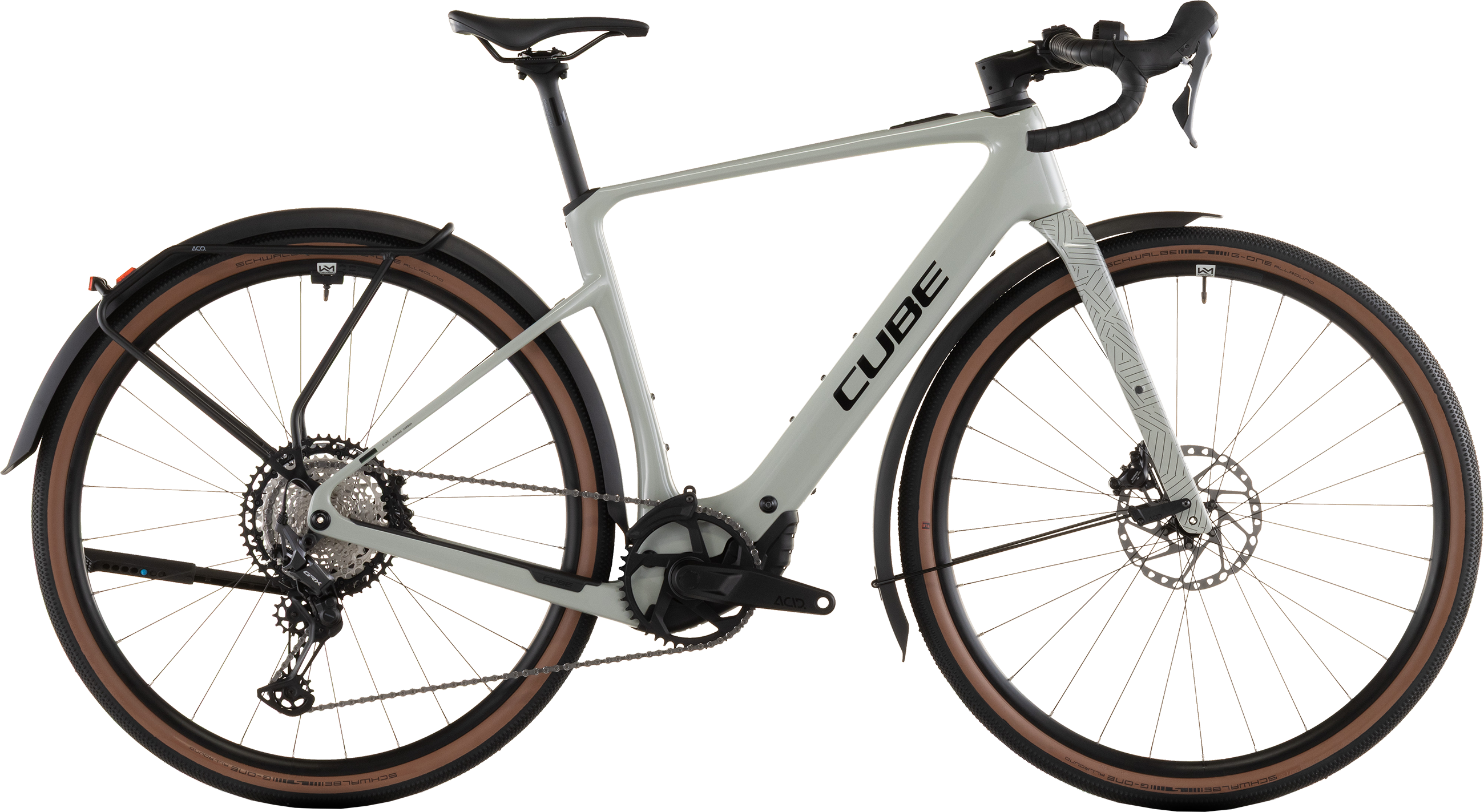 NUROAD HYBRID C:62 RACE FE E-Gravelbike / reedbeige / XS