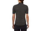 NEW ROAD Damen-Gravel-Kurzarmtrikot / charcoal heather / M