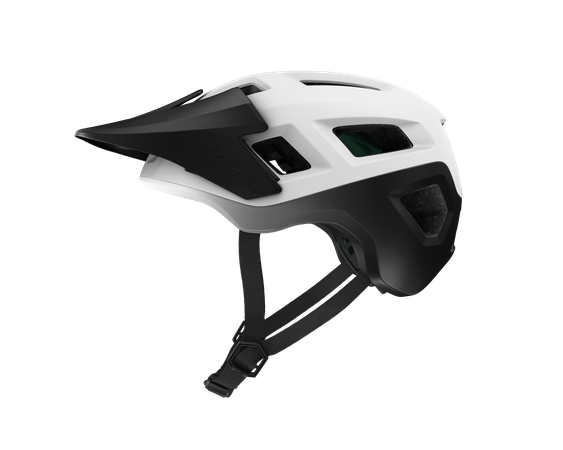 LAZER Unisex MTB Coyote KinetiCore Helm / white black / S