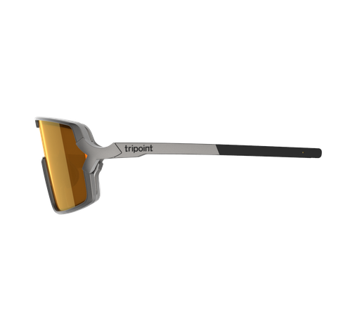 LAKE PRESPA X Sportbrille / matt metallic grey/brown bronze multi