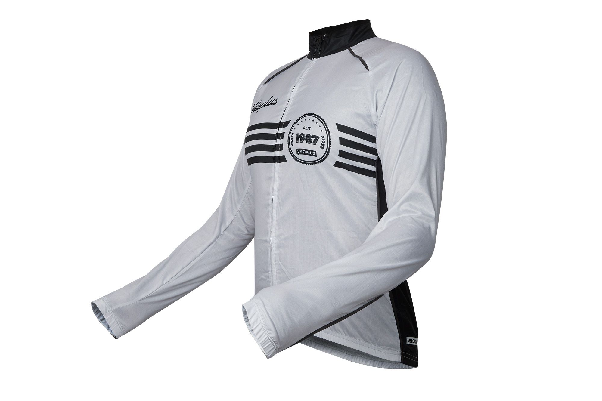 1987 TEAM Damen-Windjacke / cool gray / L