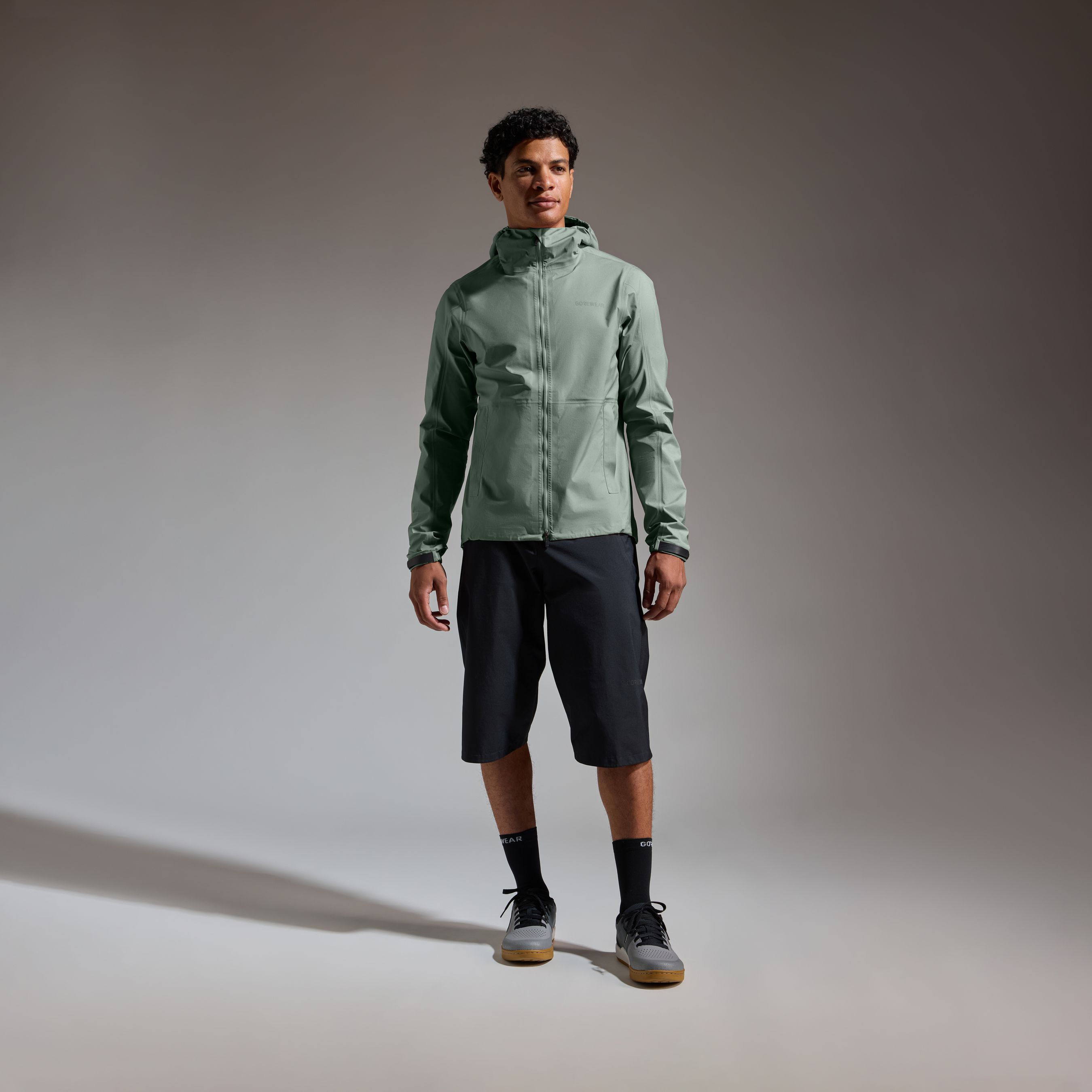 LUPRA GTX Herren-Regenjacke / slate green / L