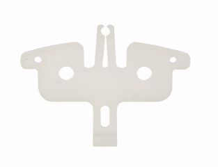 Bremsbelag-Distanzstück / weiss