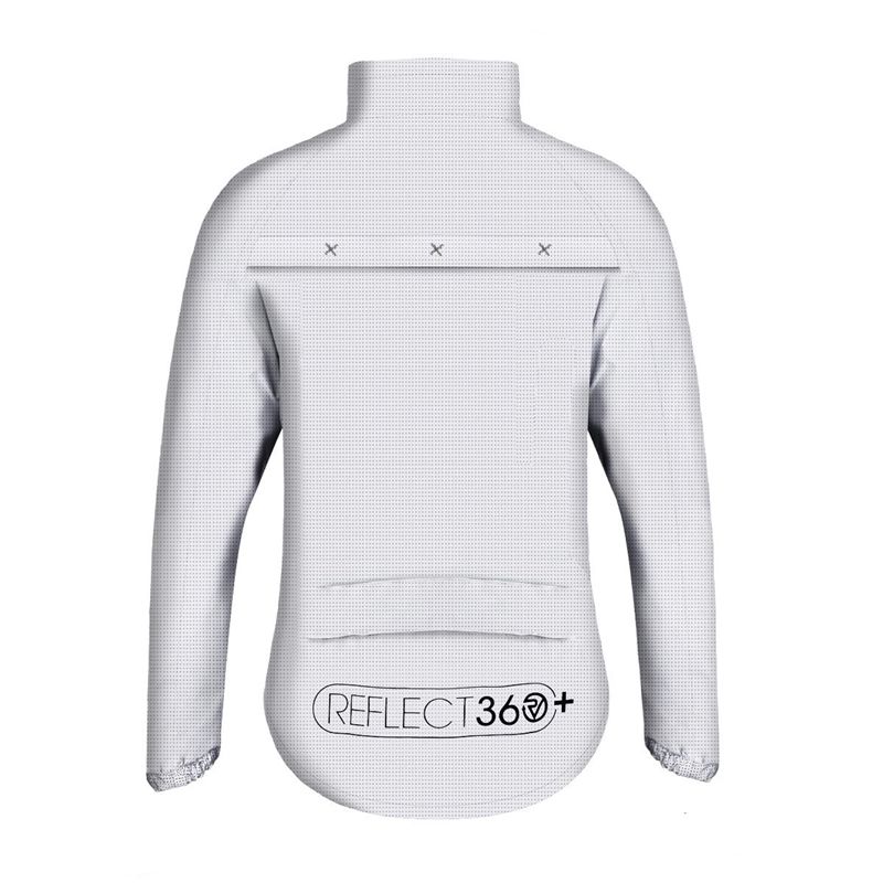 REFLECT 360+ Herren-Regenjacke / silber / M