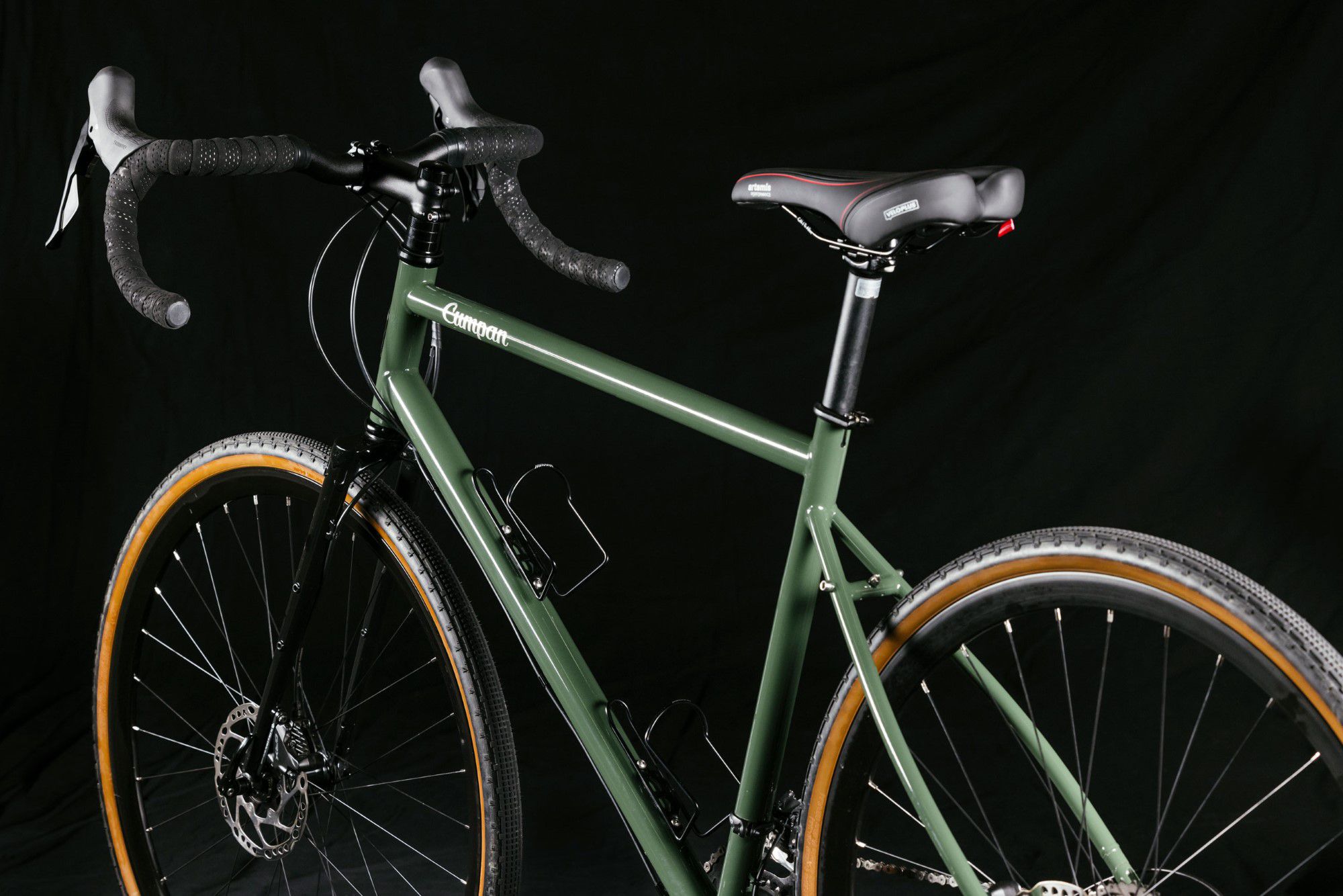 CUMPAN GIOVEN Gravelbike / kieferngrün / XL