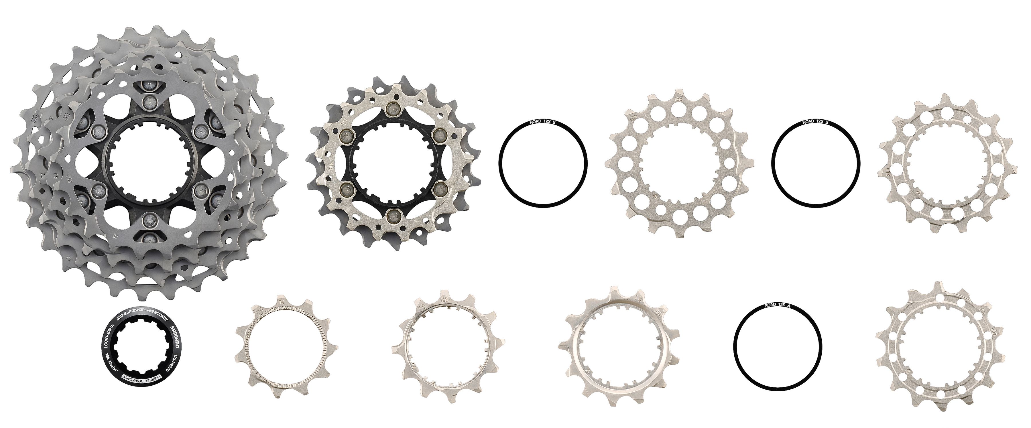Kassette Dura-Ace CS-R9200 12-Gang / 11-34, 11-12-13-14-15-17-19-21-24-27-30-34 Zähne