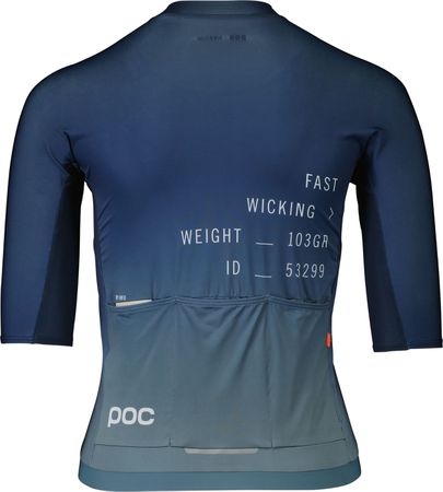 PRISTINE PRINT Damen-Kurzarmtrikot / gradient turmaline / L