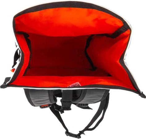 Rolltop Backpack / weiss / 30 x 22 x 50 cm, 22 l