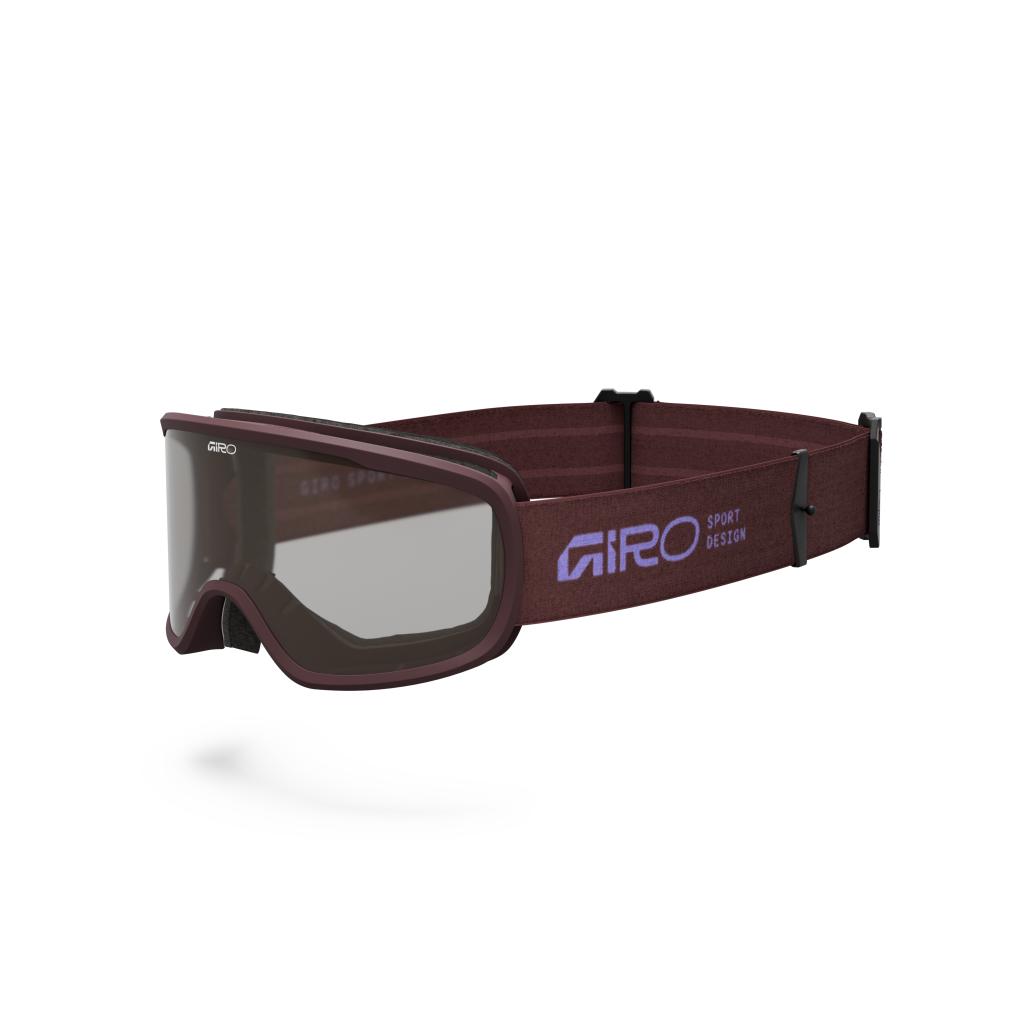 Tempo MTB Goggle / dark maroon,clear