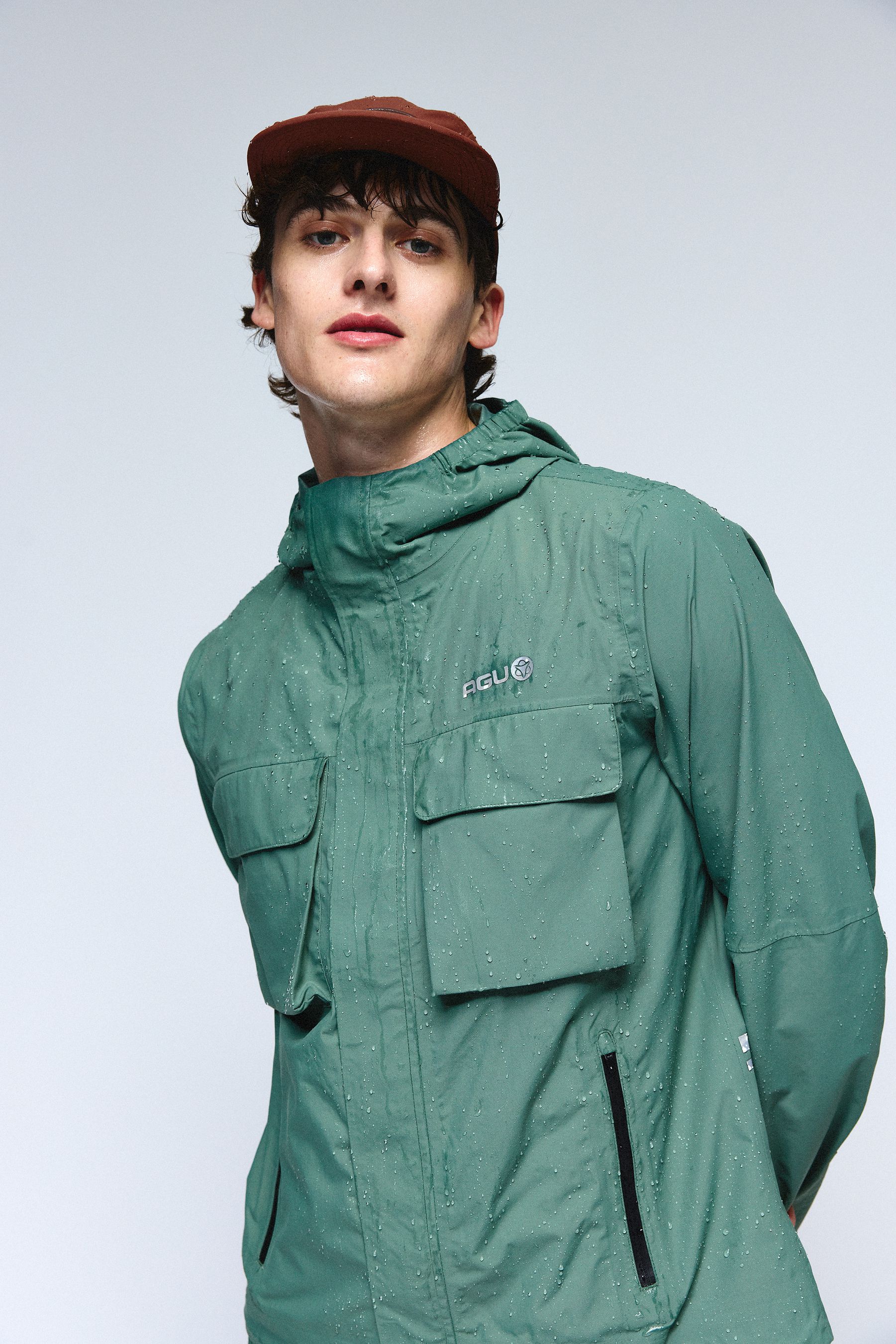 City Cruiser Rain Jacket Urban Outdoor / dark sage / M