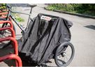 VELOPLUS FALTGARAGE für Kinderanhänger / schwarz