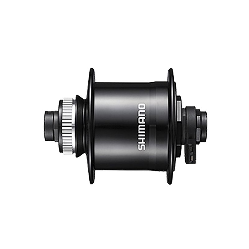 DH-UR705 Nabendynamo 12 mm Steckachse, Scheibenbremsen / schwarz / 32-Loch
