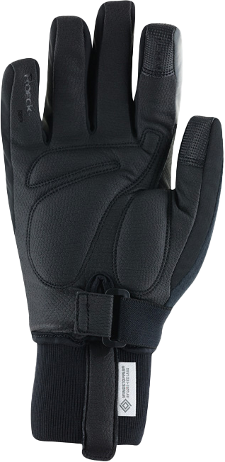 VILLACH 3 WS Unisex-Softshell-Handschuhe / black / XS=6