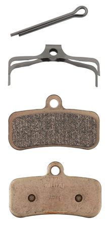 D02S für 4-Kolben-Bremsen, Metall/Trägerplatte Stahl