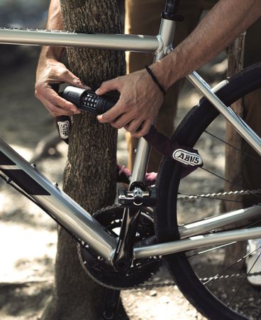 Abus Kettenschloss 8808C Code / black / 1100 mm, 2370 g