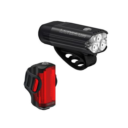 Radar React System Lichtset von LEZYNE / V.1`200 H.300 Lumen