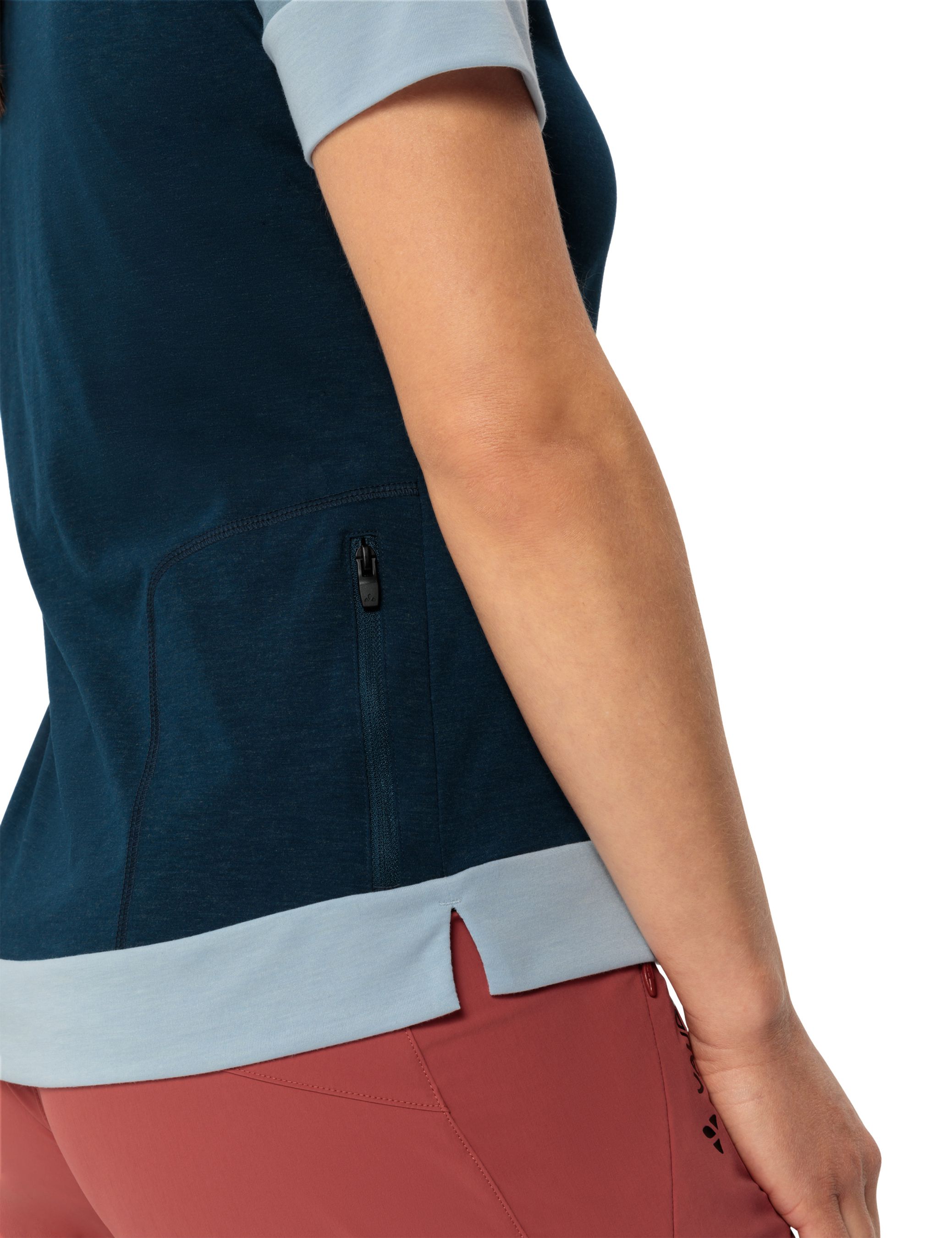 ALTISSIMO Q Damen-Kurzarmtrikot / dark sea/nordic blue / 38