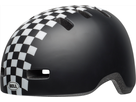 Lil Ripper Helmet / matte black/white checkers / XS