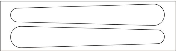 SAVER PU-Rahmen- und Kettenstrebenschutzkleber / transparent