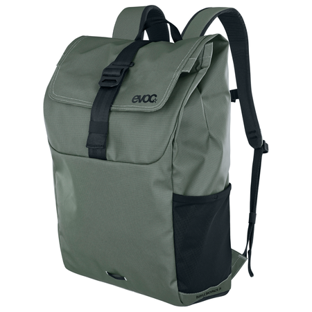 Duffle Backpack 26L / dark olive/black
