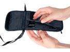 TRAVEL NECK WALLET / schwarz