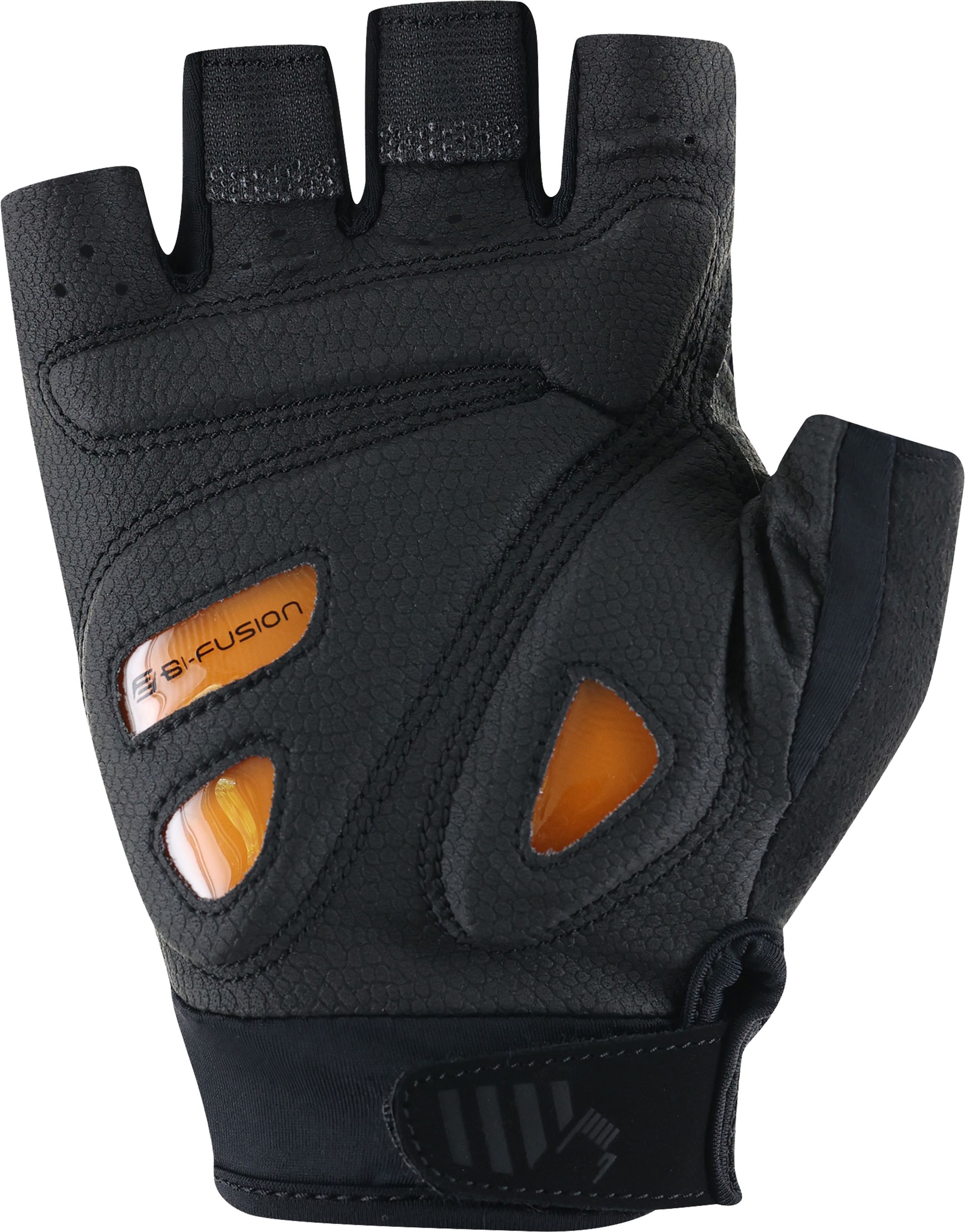 ITON 2 BI-FUSION Unisex-Kurzfingerhandschuh / black / L=9