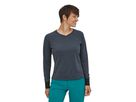 DIRT CRAFT Damen-Langarmshirt / smolder blue / XS
