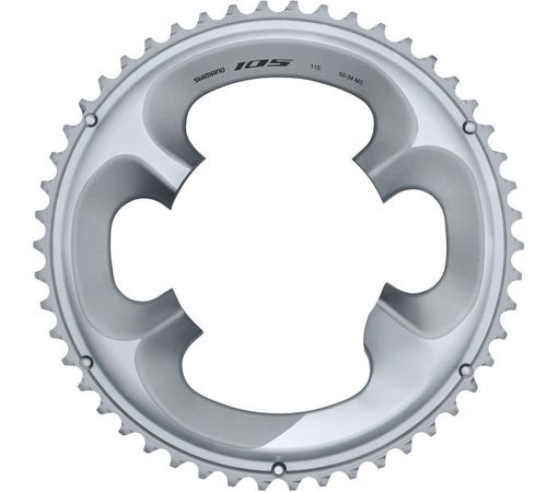 Kettenblatt 105 FC-R7000 Double / silber / 50 Zähne, MS