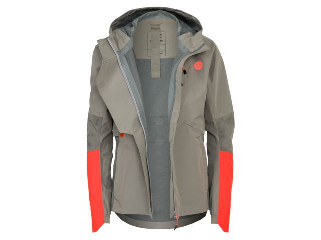 Women Commuter Tech Rain Jacket Reflection / Reflective Red / XS