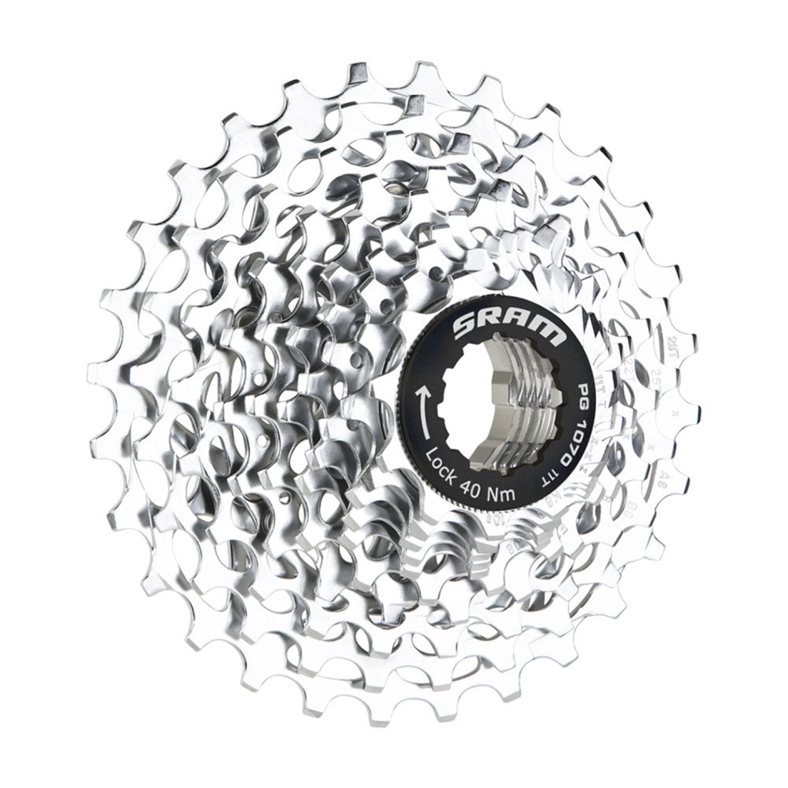 Cassette PG-1070 10SP / silver / 12-25t