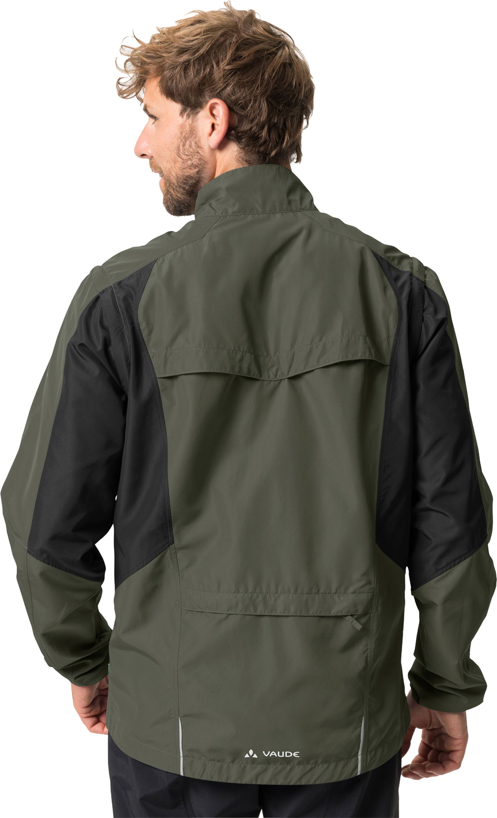 DUNDEE CLASSIC Herren-Zip-off-Windjacke / khaki / 3XL