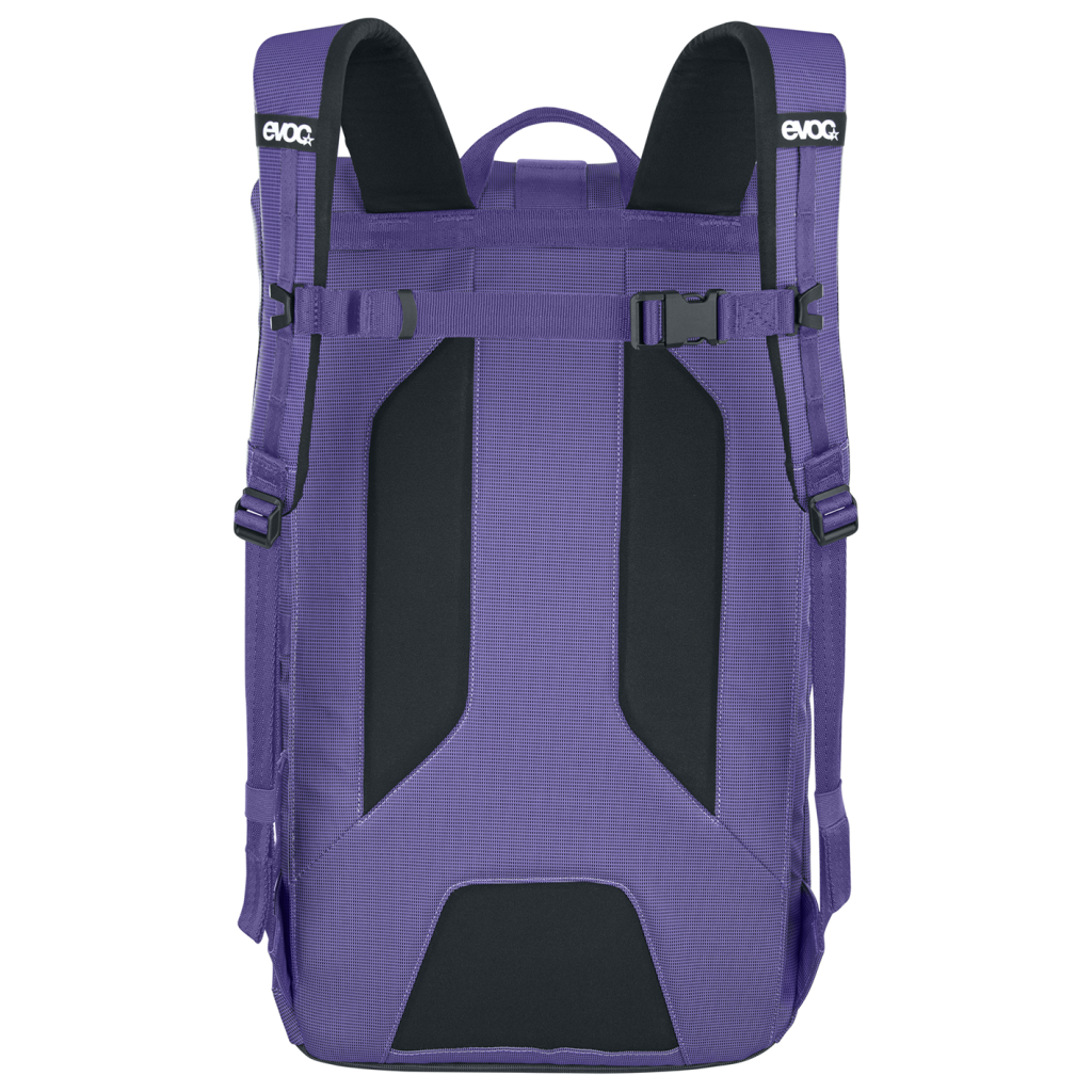 Duffle Backpack 26L / violet/black