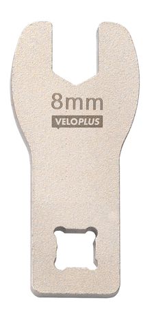 KRÄHENFUSS 8mm für Knarren-Adapter 1/4" / silber