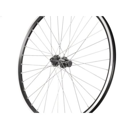 HINTERRAD 28" DEORE / RYDE Alltagsrad für Felgenbremsen / schwarz