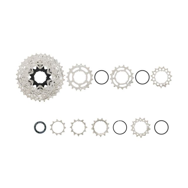 SHIMANO 105 R7101 Kassette 12fach / silber / 11-36 Zähne