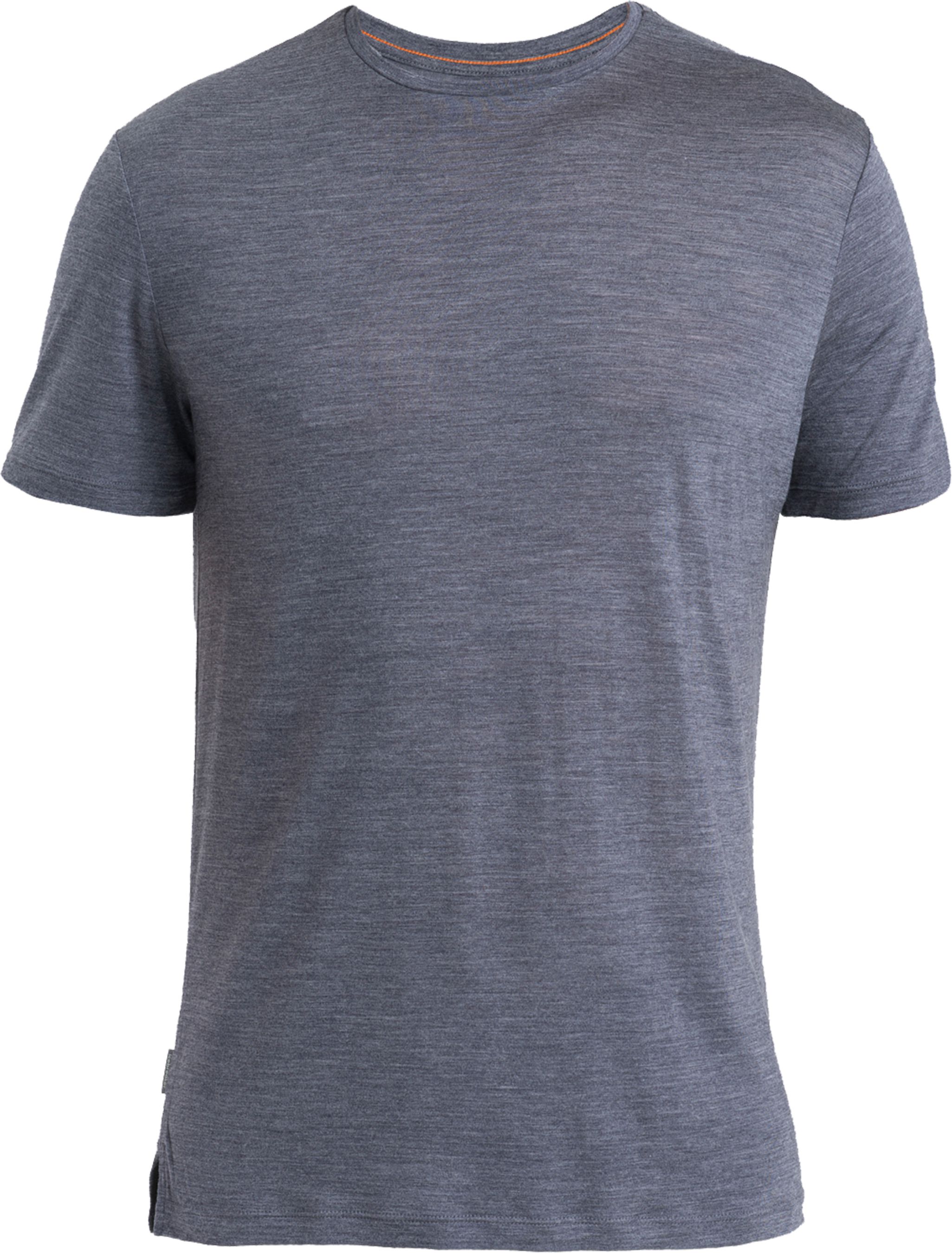 SPHERE III Herren-Merino-Kurzarmshirt / midnight navy hthr / XXL