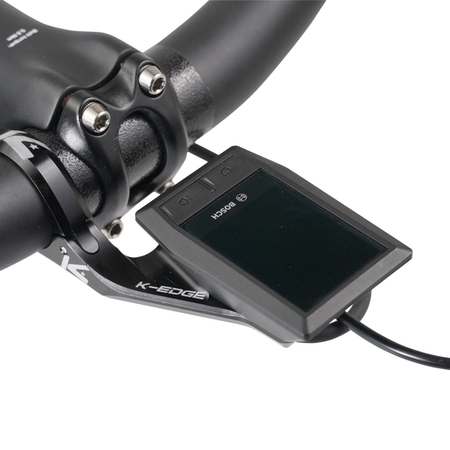 K-EDGE BOSCH Kiox Computer Out-Front E-Bike Mount / black / 31.8m