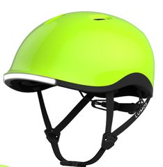 NYXEL MIPS Velohelm mit LED-Beleuchtung / flux (mattgelb) / M 55-59cm