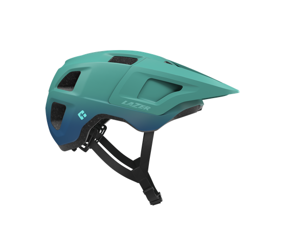 LAZER Unisex MTB Finch KinetiCore Helm / matte teal