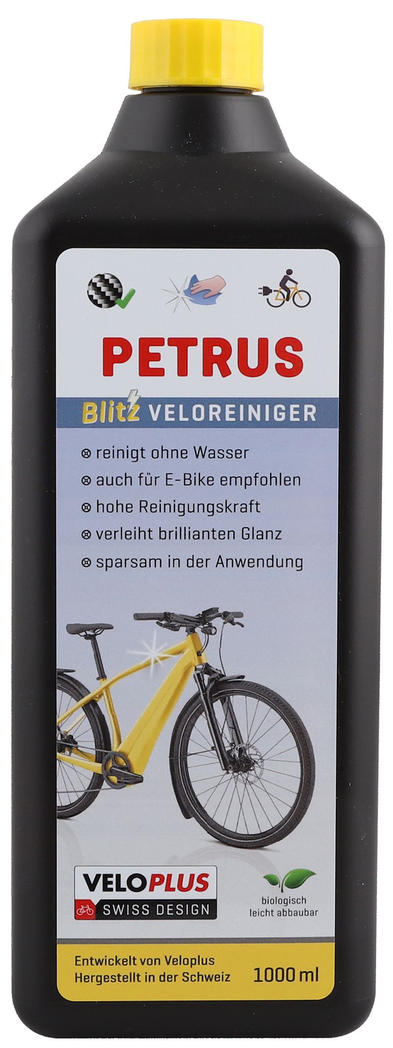 PETRUS BLITZ-VELOREINIGER Nachfüllflasche, biologisch leicht abbaubar / 1000ml