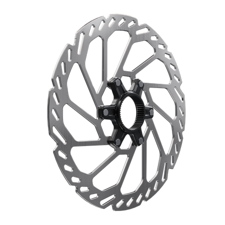 DEORE RT-CL750 Bremsscheibe, Centerlock, 2.2mm / silber/schwarz / 220mm