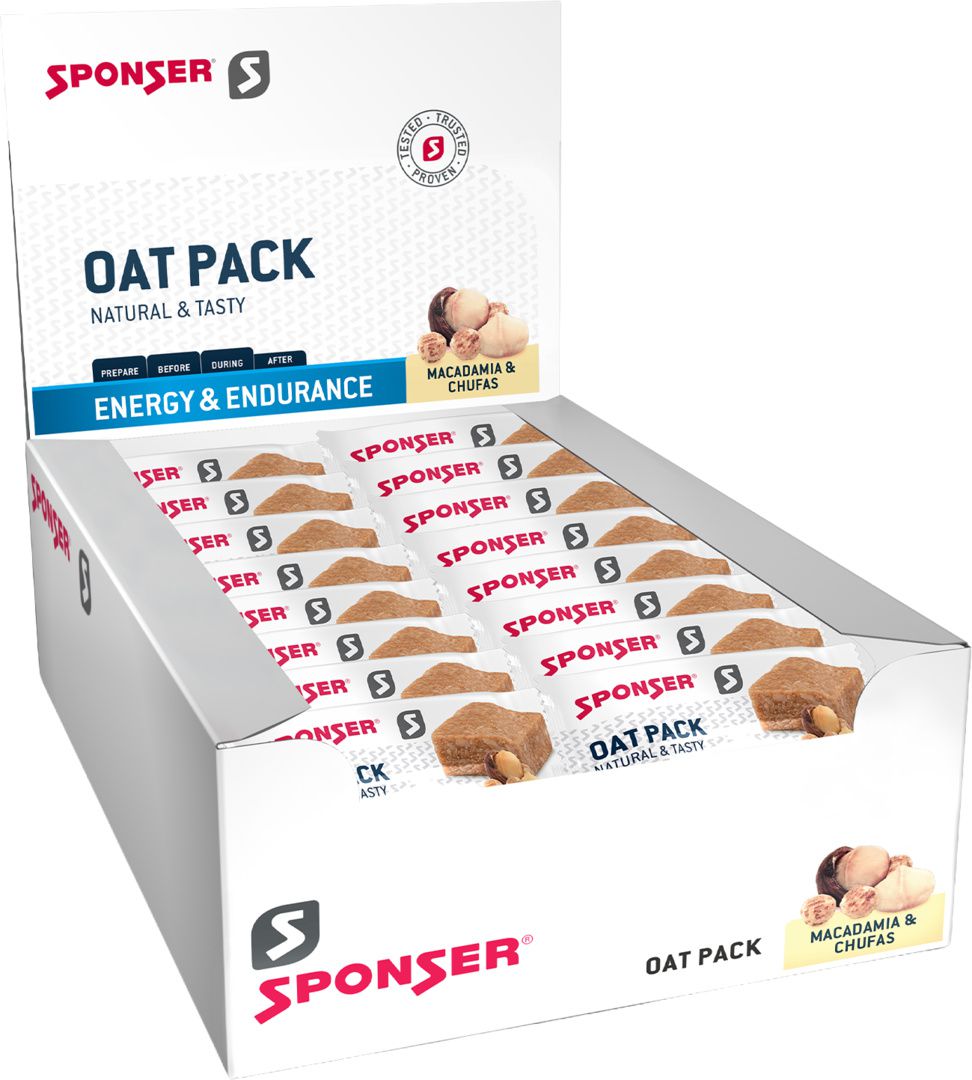 Oat Pack, Display (30 x 60 g) / Macadamia