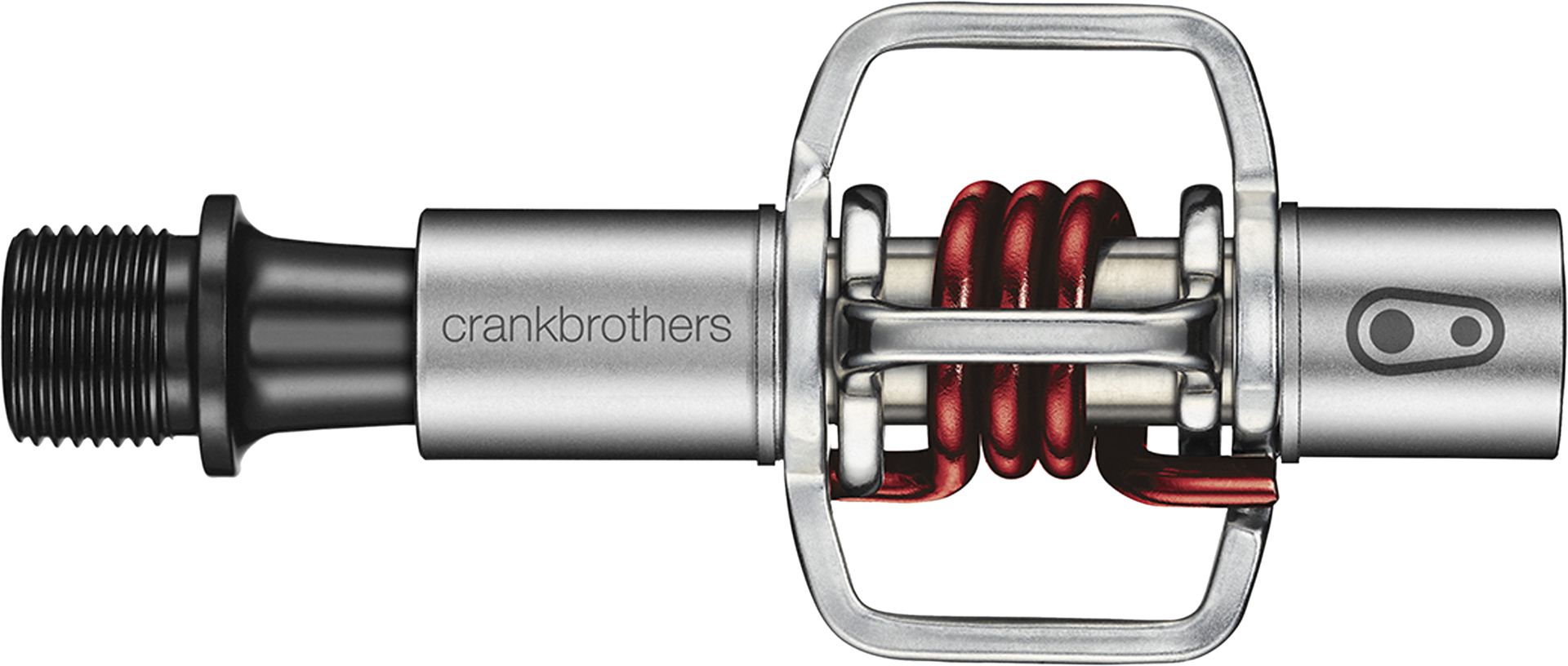 Pedal Egg Beater 1 / silber-rot