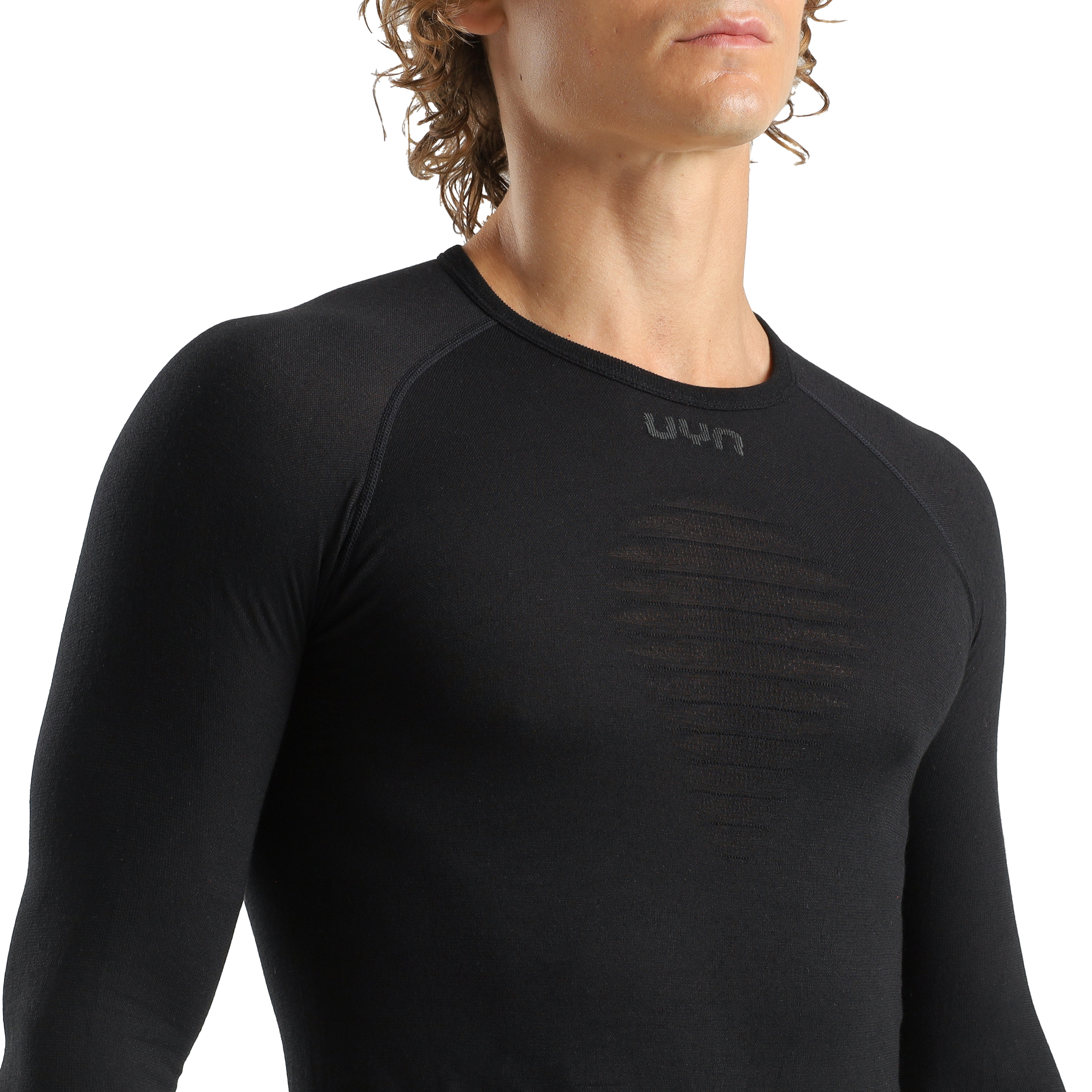 UYN Man Energyon Biotech UW Shirt long_S / black / L/XL